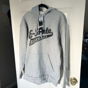 Adidas Gray E-State Baseball Hoodie